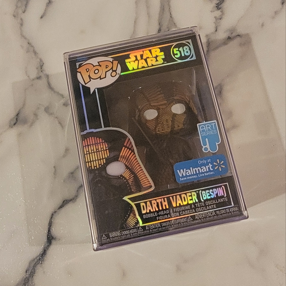 NWT -Funko Pop! Artist Series: Star Wars - Darth Vader (BESPIN) 518 Bobble-Head